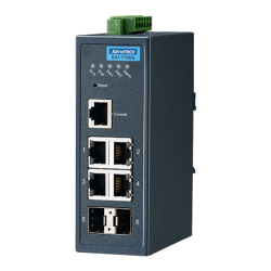 EKI-7706G-2F-AE - 4GE + 2SFP Managed Ethernet Switch