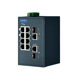EKI-5629CI-MB-AE - 8FE+2G Ind. Switch with Modbus TCP/IP