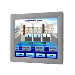 FPM-2170G-R3BE - 17" SXGA Ind. Monitor w/Resistive TS (R