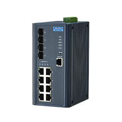 EKI-7712G-4F-AE - 8GE + 4SFP Port Managed Ethernet Switch
