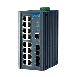 EKI-7720E-4F-AE - 16FE+4SFP Port Managed Ethernet Switch