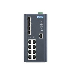 EKI-9612G-4FI-AE - 8G + 4SFP L3 Managed Ethernet Switch Wi