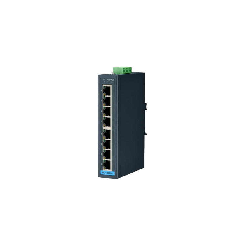 EKI-2528DI-AE - 8-port Unmanaged Switch with DNV Compli