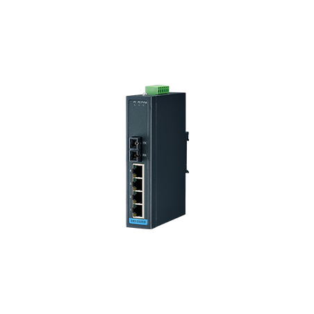 EKI-2525S-AE - 4 + 1FX Single-Mode unmanaged Ethernet