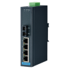 EKI-2525S-AE - 4 + 1FX Single-Mode unmanaged Ethernet