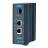 EKI-2742FPI-AE - Gigabit Media Converter SFP with 2x PoE