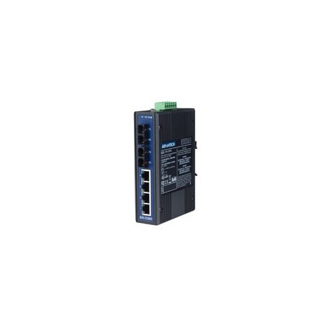 EKI-2526S-AE - 4+2 100FX Port S.M. Unmanaged Ethernet