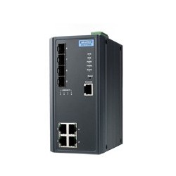 EKI-7708E-4FI-AE - 4FE + 4SFP Managed Ethernet Switch Wide