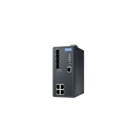 EKI-7708E-4FI-AE - 4FE + 4SFP Managed Ethernet Switch Wide