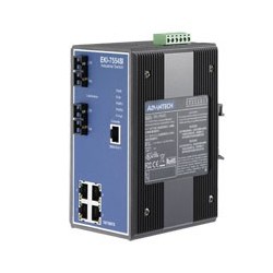 EKI-7554SI-AE - 4+2 100FX Port S.M. Managed Switch(Wide