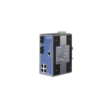 EKI-7554SI-AE - 4+2 100FX Port S.M. Managed Switch(Wide