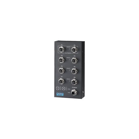 EKI-6528TI-AE - EN50155 8xM12 Unmanaged Switch w/ auto