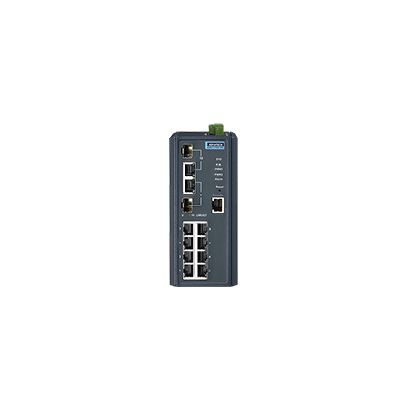 EKI-7710E-2C-AE - 8FE + 2G Combo Managed switch