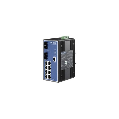 EKI-7559MI-AE - 8+2 100FX Port M.M. Managed Switch(Wide