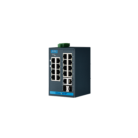 EKI-5626CI-EI-AE - 16FE+2G  Ind. Switch with EtherNet/IP