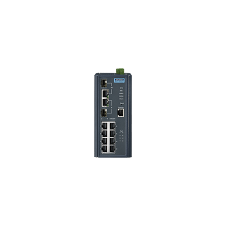 EKI-7710E-2CP-AE - 8FE + 2G Combo Managed POE+ switch