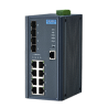 EKI-7712E-4F-AE - 8FE + 4SFP Port Managed Ethernet Switch