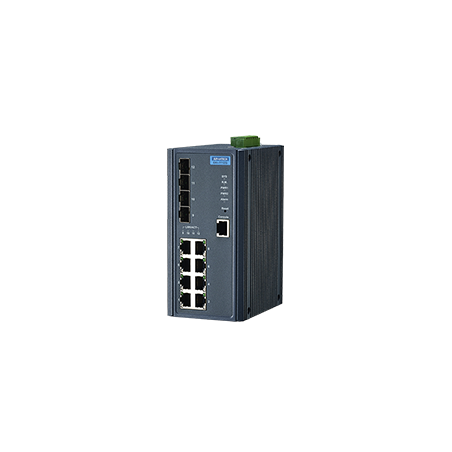 EKI-7712G-4FI-AU - 8G + 4SFP Port Managed Ethernet Switch