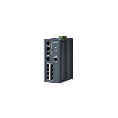 EKI-7710G-2CI-AE - 8G + 2G Combo Managed switch w/Wide temp