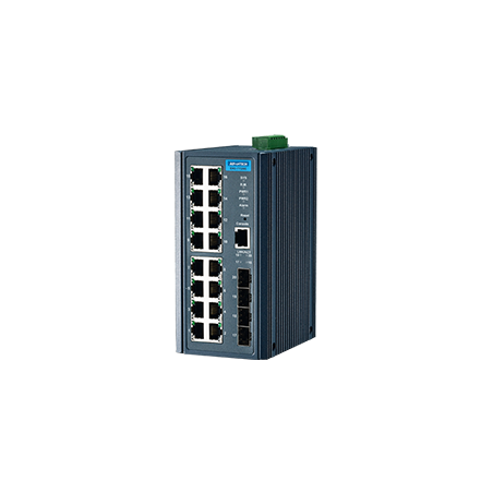 EKI-7720E-4F-AE - 16FE+4SFP Port Managed Ethernet Switch