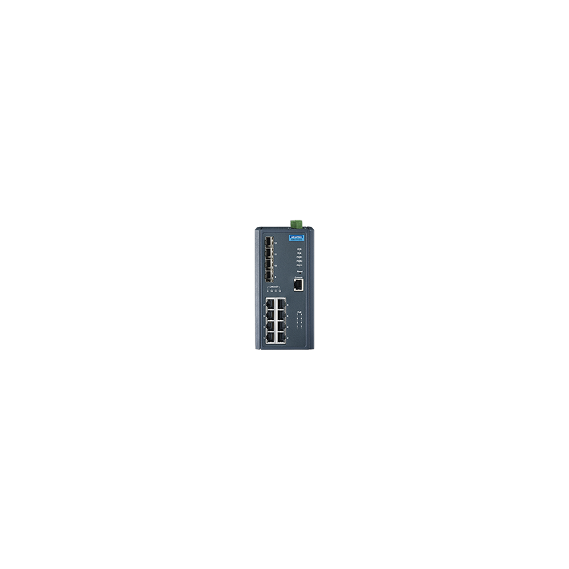 EKI-7712G-2FV-AE - 8G + 2SFP + 2VDSL Managed Ethernet Sw