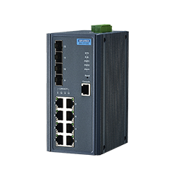 EKI-7712E-4F-AE - 8FE + 4SFP Port Managed Ethernet Switch