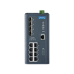 EKI-7712G-2FVP-AE - 8G+2SFP+2VDSL Managed Sw with POE