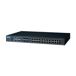 EKI-7428G-4CPI-AE - 24G+4G Combo Port POE Managed Switch w/