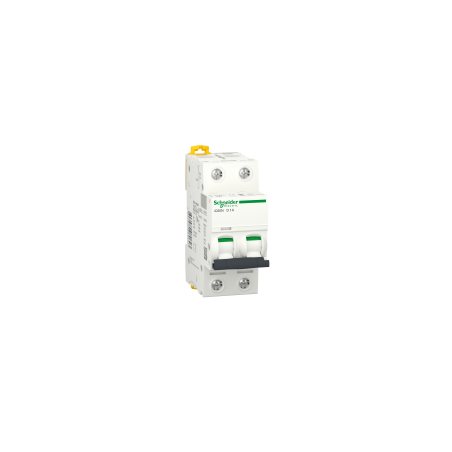 A9F75201 - INT. TERMOMAGNETICO IC60N 2X1A - CURVA D