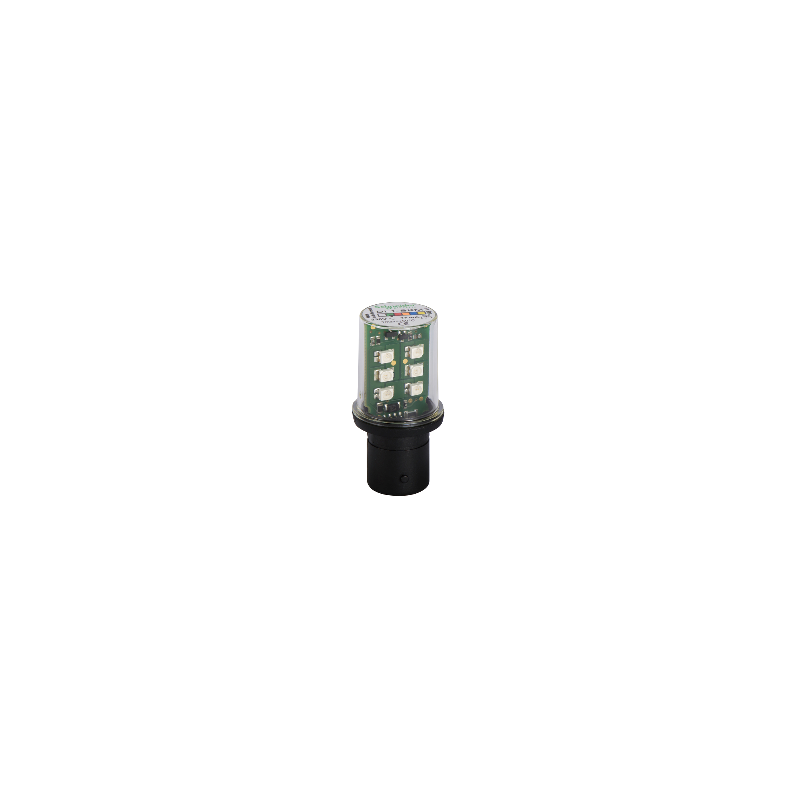 DL1BKM3 - LAMPARA LED BA 15D 230V VERDE INTER
