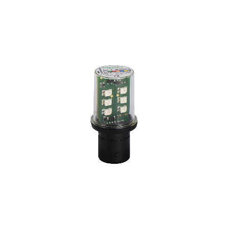 DL1BKM3 - LAMPARA LED BA 15D 230V VERDE INTER