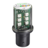DL1BKM4 - LAMPARA LED BA 15D 230V ROJO INTER