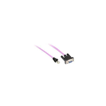 TCSCCN4F3M1T - CABLE CANOPEN 1m, SUBD9/RJ45