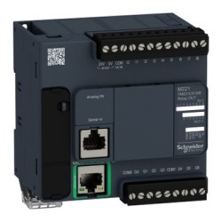 TM221CE16R - CPU COMPACTA AC 9E/7S RELE ETHERNET