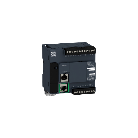 TM221CE16T - CPU COMPACTA DC 9E/7S PNP ETHERNET