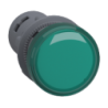 XA2EVF3LC - Medium XA2 Pilot Light,110v AC,Green
