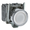 XB4BW31M5 - PULS LUM LED 230VCA 1NA+1NC BLANCO