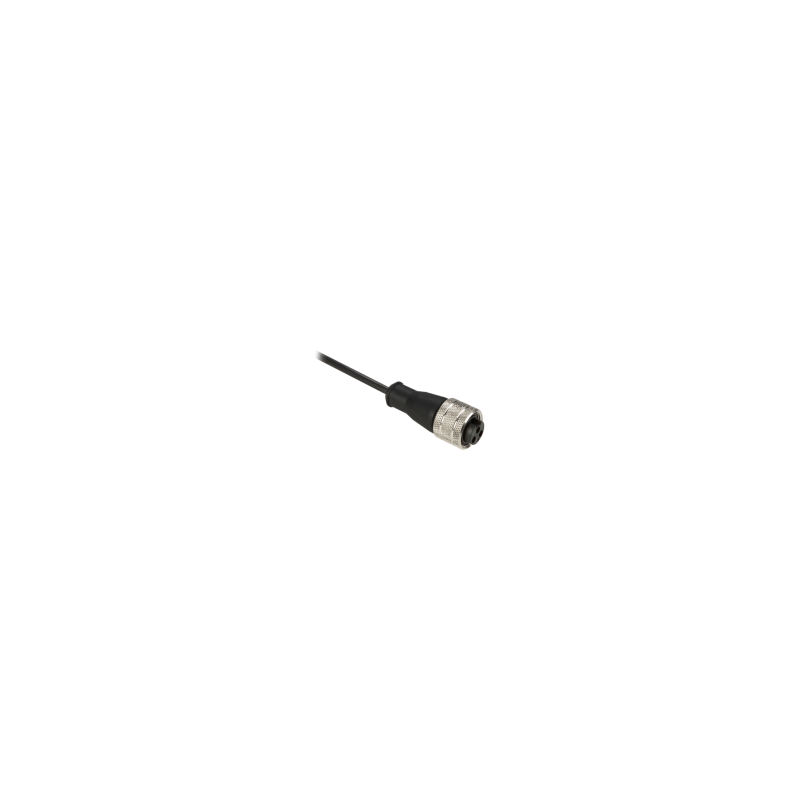 XZCP1865L2 - CABLE 20UNF HEMBRA RECTO 3P ARO METAL 2M