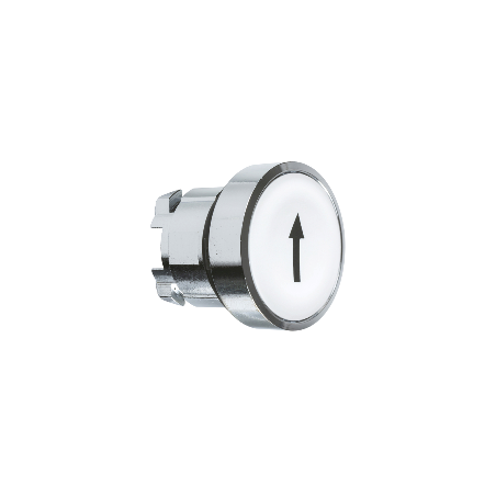 ZB4BA334 - CABEZAL PULS RASANTE BLANCO FLECHA