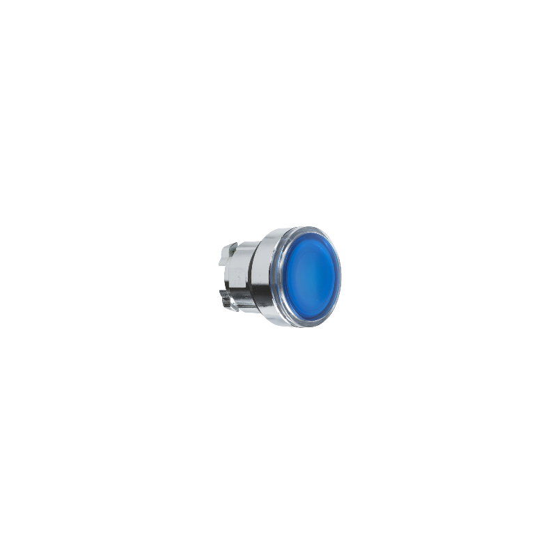 ZB4BW363 - CABEZA PULS LUM RAS LED AZUL