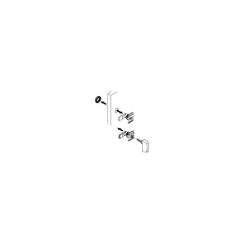 NSYCL220CRN - Cierre con maneta y llave 220 CRN