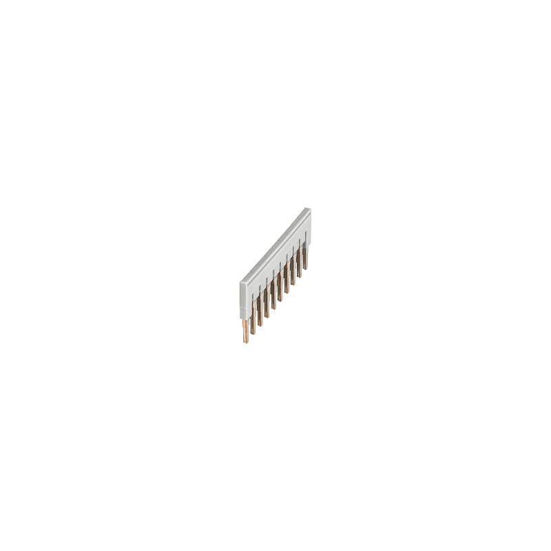 NSYTRAL410GR - Puente enchufable, 10pts, para borne 4mm