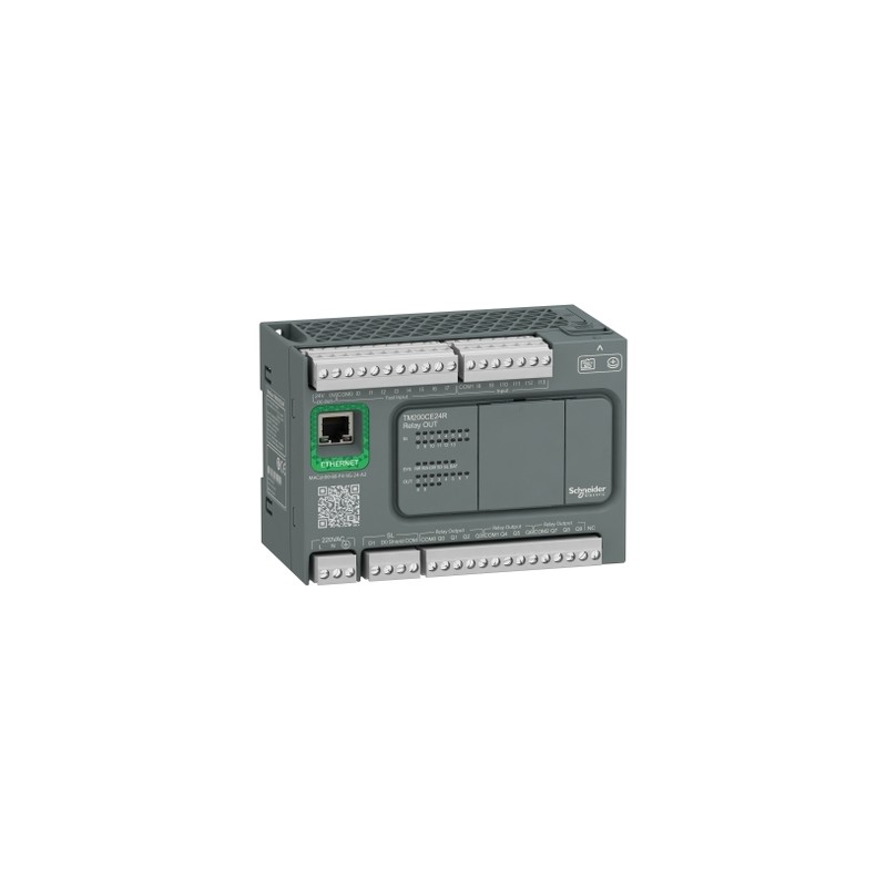 TM200CE24R - CPU COMPACTA AC 14E/10S RELE ETHERNET