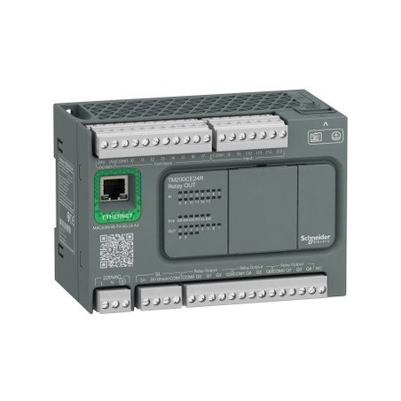 TM200CE24R - CPU COMPACTA AC 14E/10S RELE ETHERNET